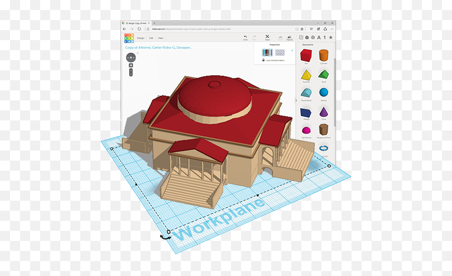 The Easiest 3d Design Mod Around Tinkercad - Inspector Window In Tinkercad Png,Minecraft Forge Logo