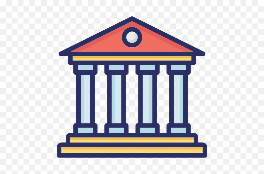 Court Courthouse Judicial Branch - Banking Finance Icon Png,Supreme Court Png