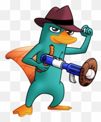 Perry The Platypus Wallpapers Wallpaper - Perry The Platypus Gun Png,Perry The Platypus Png