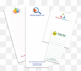 Custom Notepads From - Vertical png