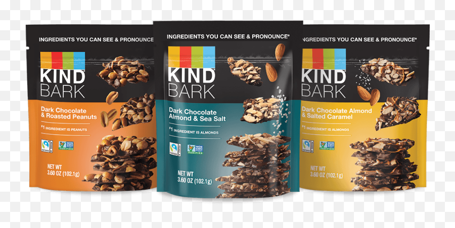 Kind Bark - Types Of Chocolate Png,Kind Bars Logo