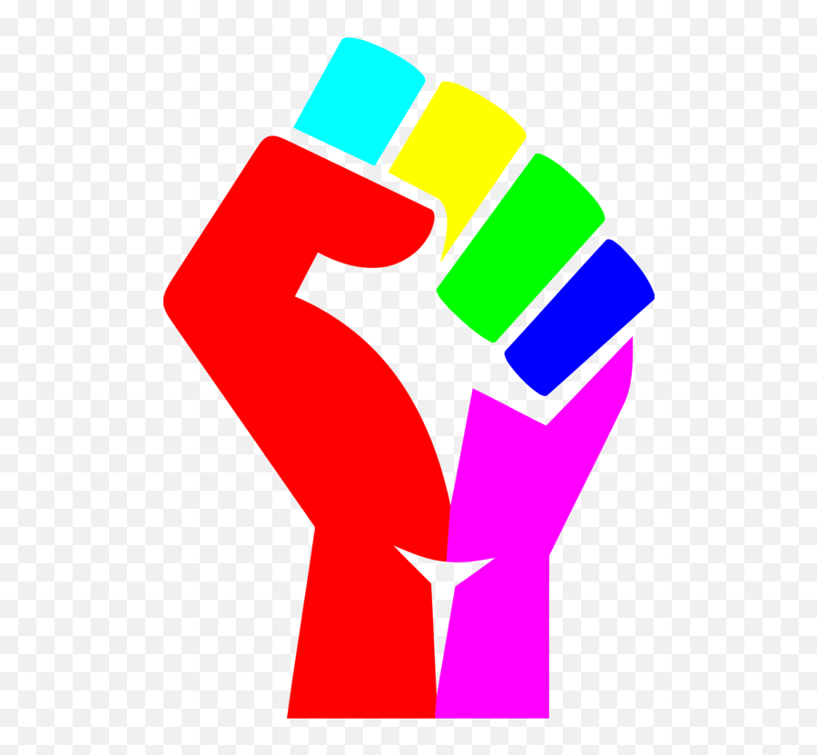 Power Symbol Png - Raised Fist Black Power Symbol Hand Raised Fist Symbol Png,Raised Hands Png