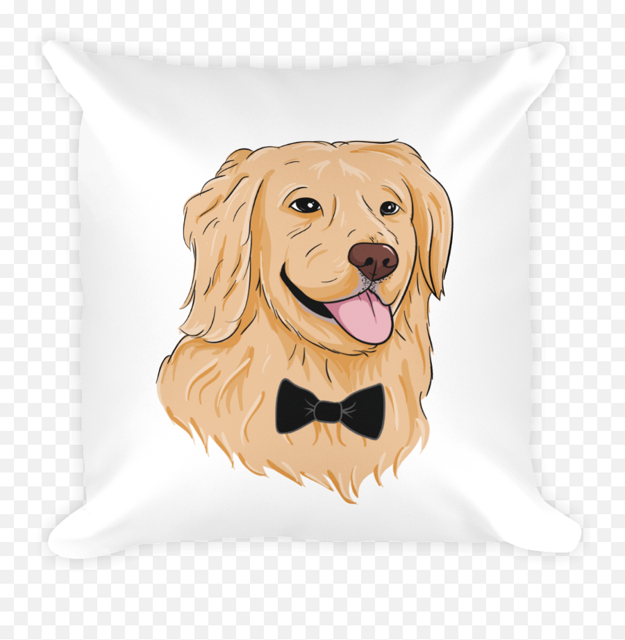 Download Golden Retriever Pillow Funny Dog Cushion The Jazzy - Cocker Spaniel Png,Funny Dog Png
