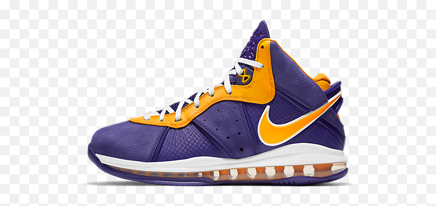 Nike Lebron 8 Lakers - Nike Lebron 8 Lakers Png,Hyperfly Icon 2