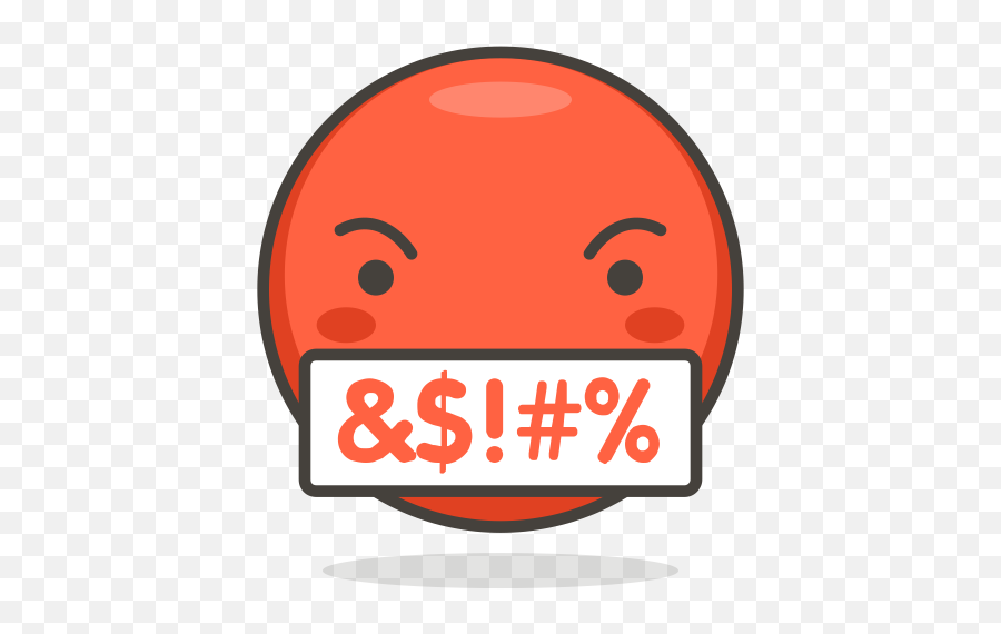 Bad Emoji Icon Of Colored Outline Style - Bad Word Png Cartoon,Bad Icon
