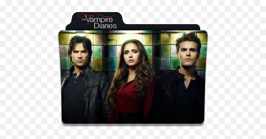 The Complete - Vampire Diaries Hd Wallpaper Stefan And Elena Png,Elena Gilbert Icon