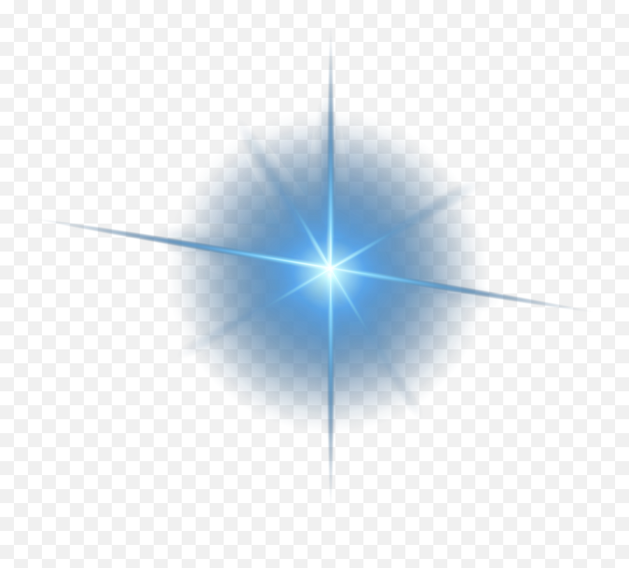 Download Decorative Triangle Symmetry Light Material Effect - Lens Flare Star Png,Blue Triangle Png
