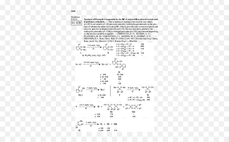Pdf Synthesis Of Peroxide Compounds By The Bf 3 - Catalyzed Dot Png,Bf3 Icon