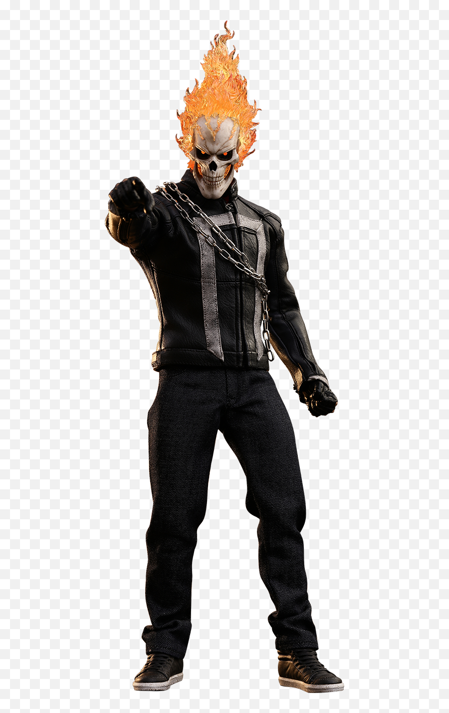 Marvel Ghost Rider Sixth Scale Figure - Marvel Ghost Rider Png,Ghost Rider Transparent