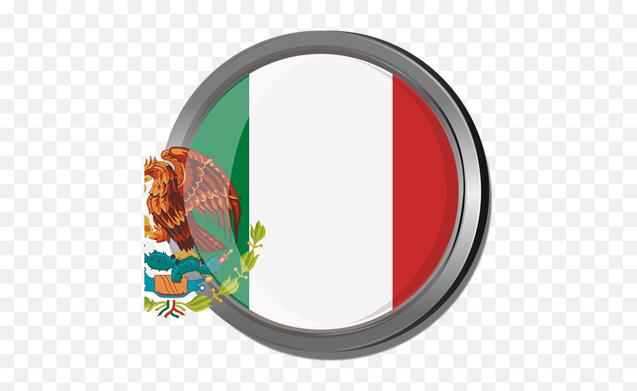 Mexico Round Flag - Transparent Png U0026 Svg Vector File Coat Of Arms Of Mexico,Mexico Png