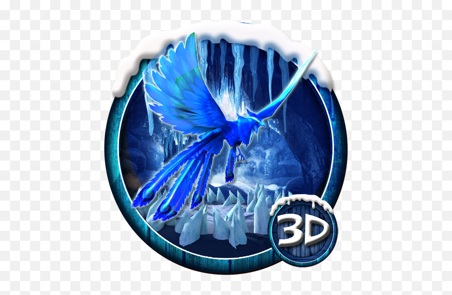 App Insights 3d Ice Neon Phoenix Theme Apptopia - Phoenix Icon 3d Png,Phoenix Icon Png