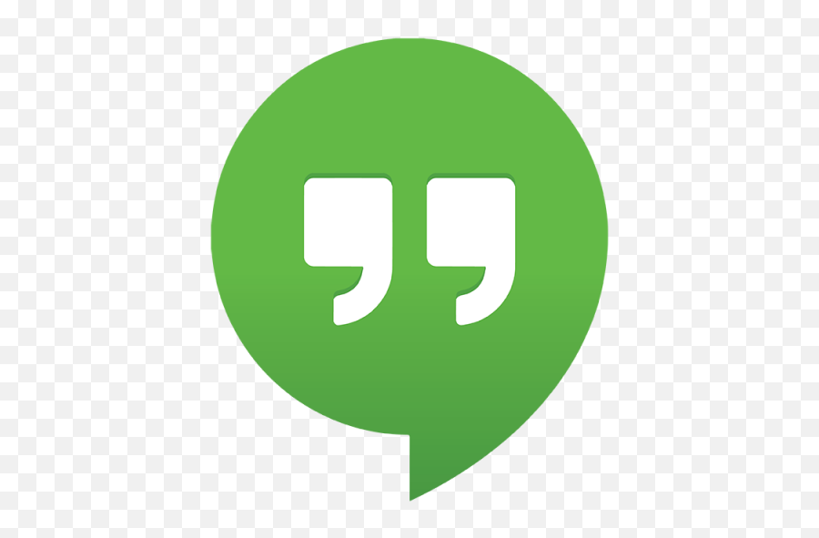 Download Hangouts Call Icon Logo Template - Google Hangouts Google Hangout Logo Png,Call Icon Download
