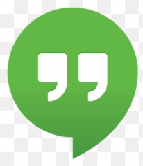 Download Hangouts Call Icon Logo Template - Google png