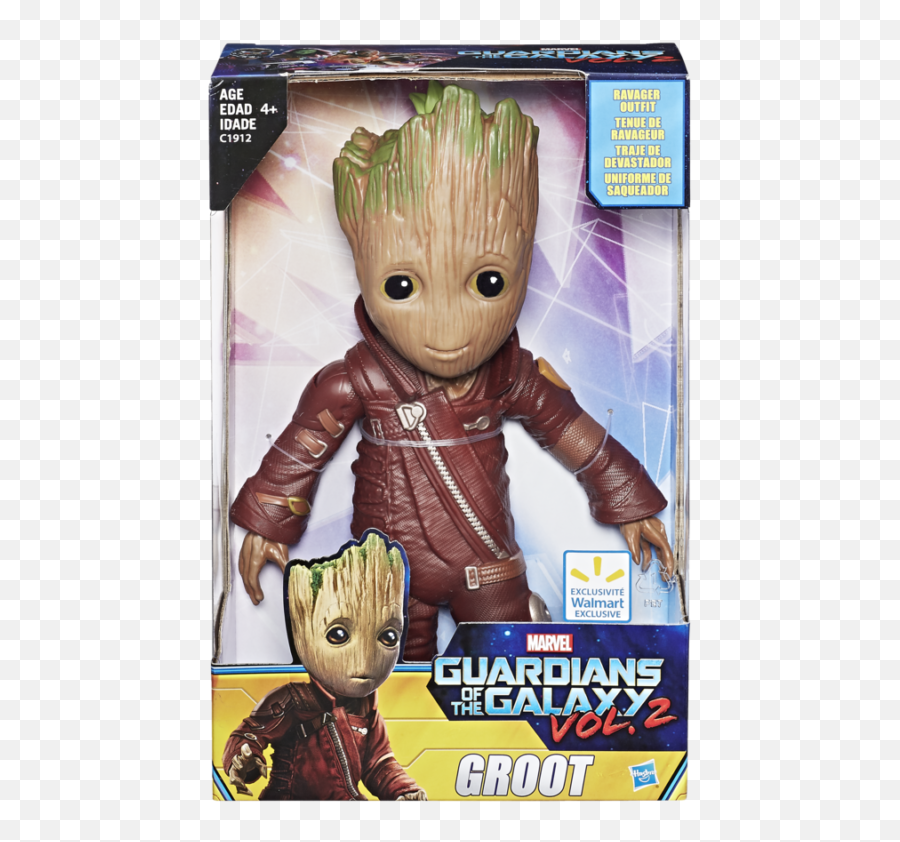 Guardians Of The Galaxy Vol 2 Groot Ravager Outfit Walmart Exclusive - Guardian Of Galaxy Vol 2 Toy Png,Guardians Of The Galaxy Vol 2 Png