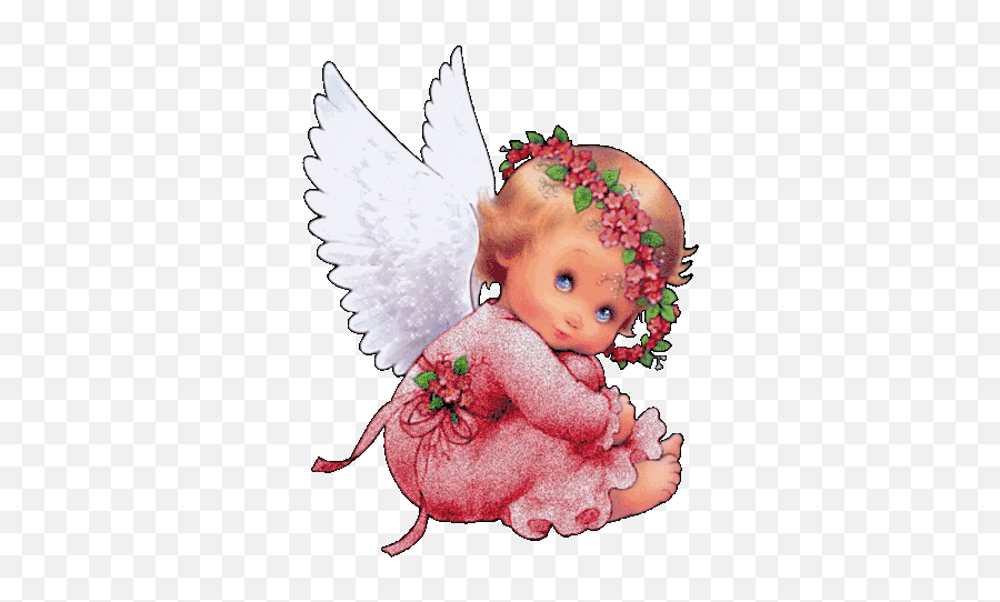 Angel Sticker - Angel Discover U0026 Share Gifs Angel Glitter Png,Angel 7 Icon