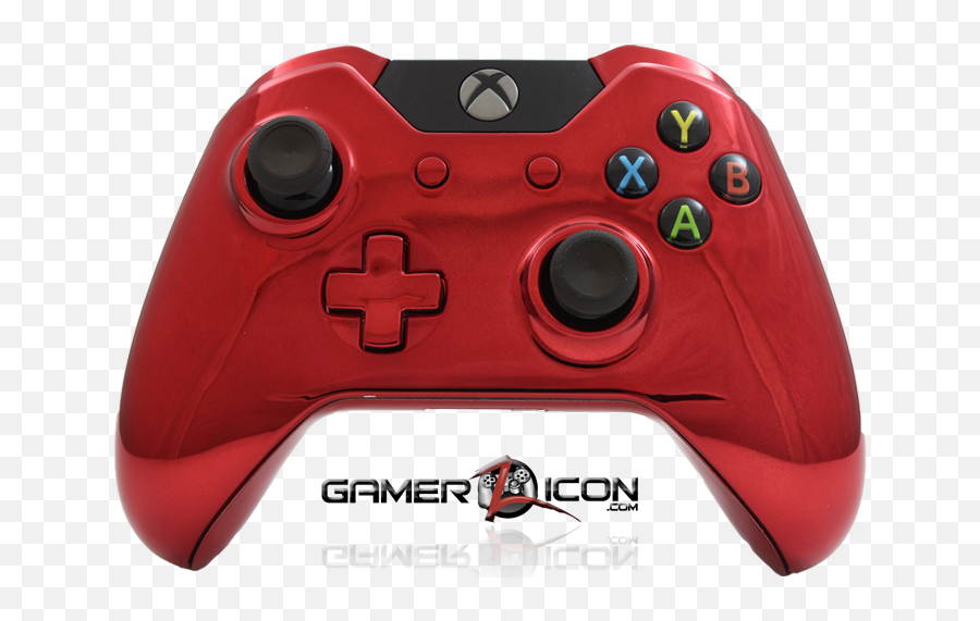 Xbox One Chrome Red Controller U2013 Gamerziconcom Your - Chrome Red Xbox Png,Xbox 360 Controller Icon