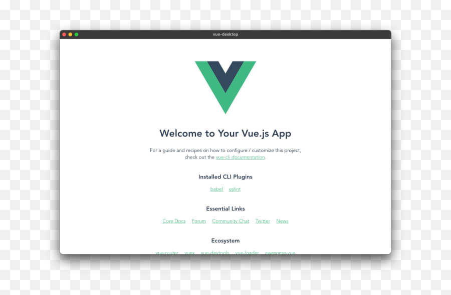 Building An App With Electron And Vue - Logrocket Blog App Vue Png,Windows App Icon Template