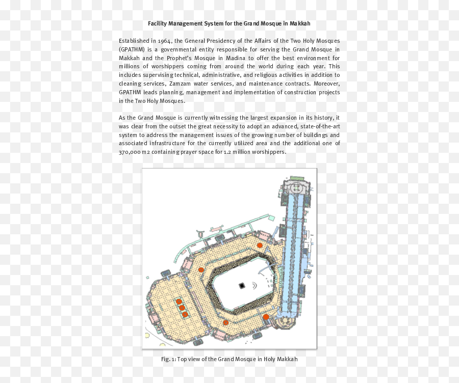 Pdf Facility Management System For The Grand Mosque In - Expansions Of The Holy Mosque Of Mecca Pdf Png,Makkah Icon