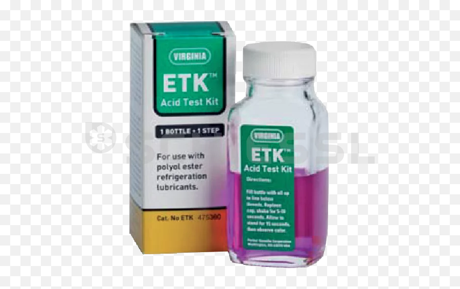 Parker Virginia Acid Tester Etk F Rl Ester Oil - Etk Lubricant And Acid Test Kit Png,Test Kit Icon