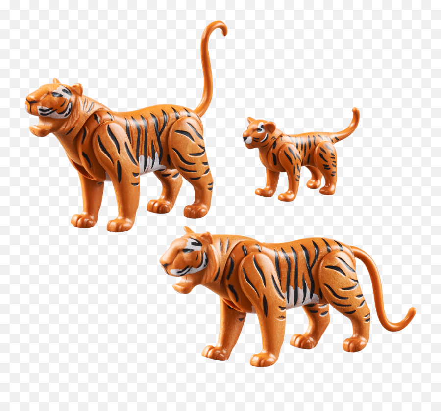 Tigers With Cub - 70359 Playmobil Playmobil 70359 Png,Tiger Live Wallpaper Icon
