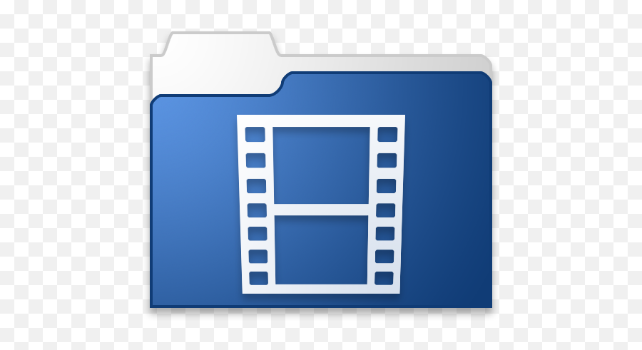 Movies Blue Icon Free Download As Png And Ico Easy - Movie Icon Folder Png,Movie Library Icon