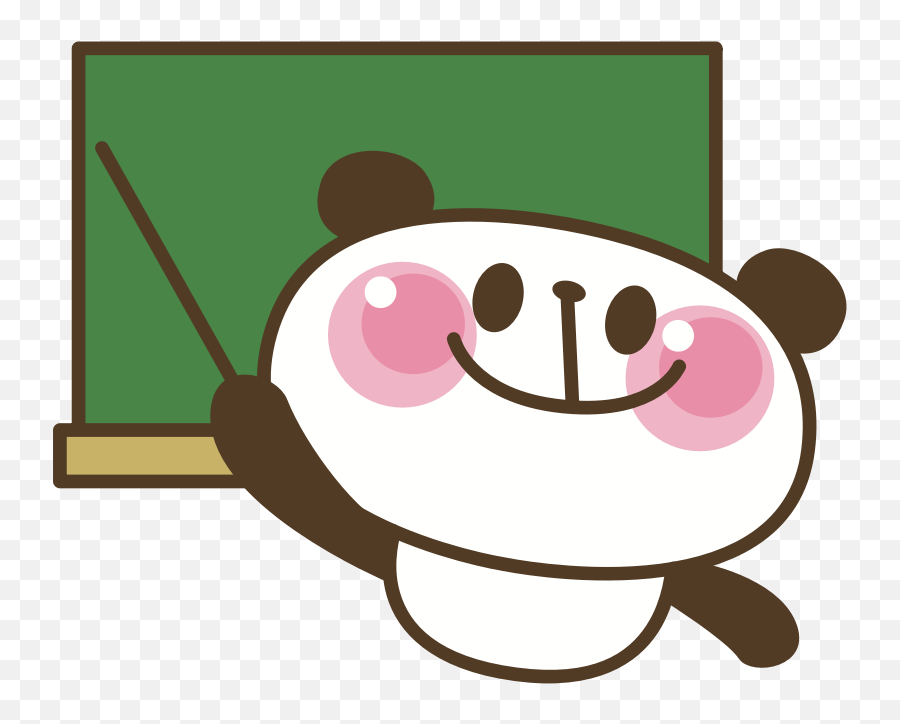 Panda Instructor - Openclipart Panda Teacher Clipart Png,Panda Icon Png