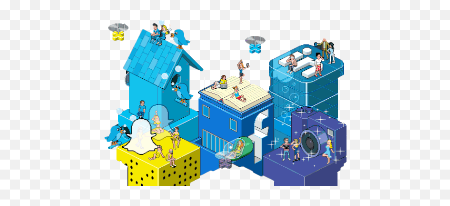 Social Media Community Sticker - Social Media Community Social Community Animated Gif Png,Snapchat Social Media Icon
