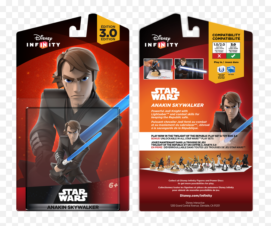 Disney Infinity 30 Packaging U2014 Lauren Hill Png Anakin Skywalker Icon