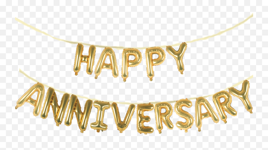 Happy Anniversary Banner Transparent - Chain Png,Anniversary Png