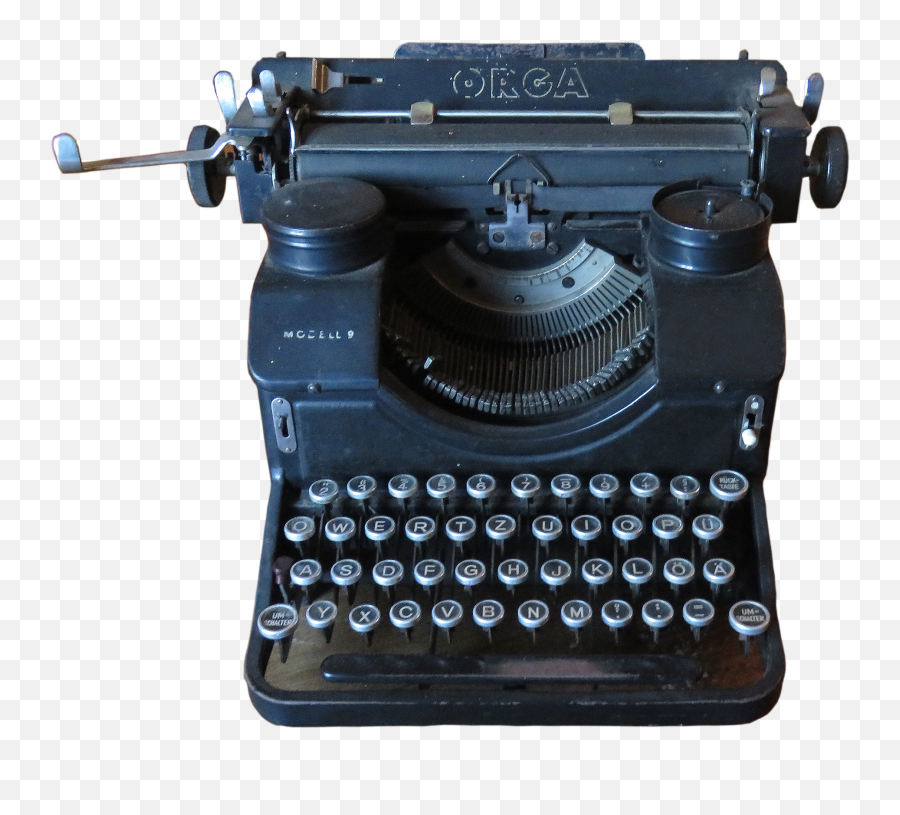 Old Typewriter Png Picture - Typewriter Png Hd,Typewriter Png