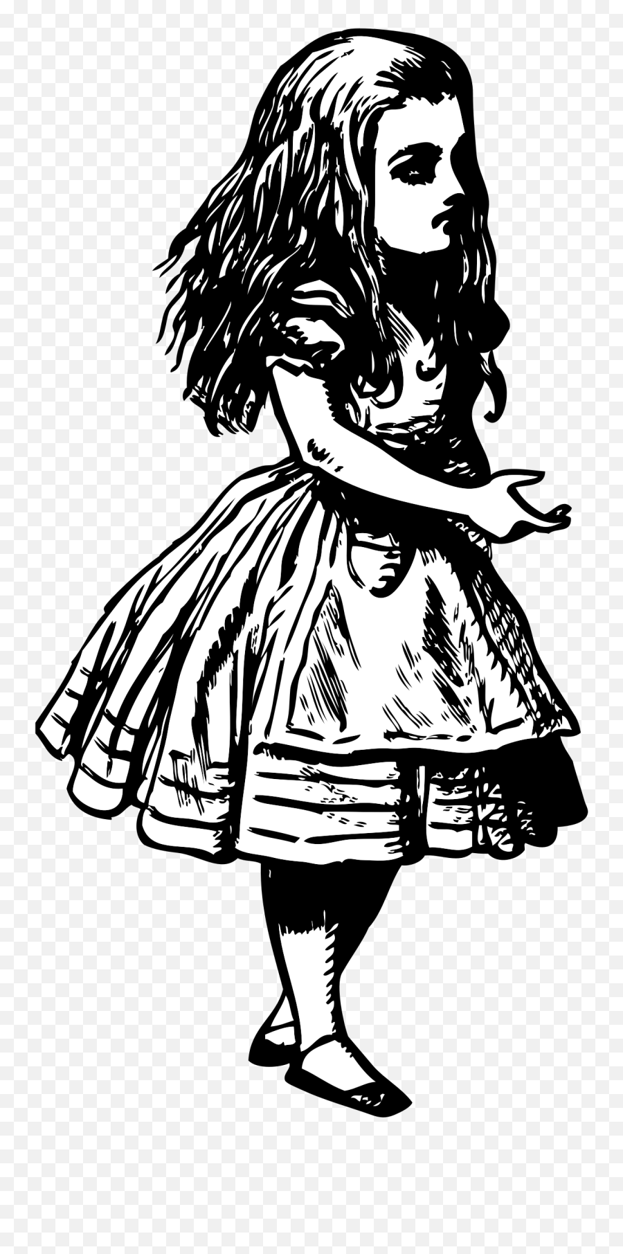 Alice In Wonderland Vintage Clipart - Alice In Wonderland Lewis Carroll Png,Alice In Wonderland Png