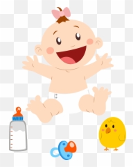 Area Food Cartoon Png Clipart - Advantages Of Breastfeeding Clipart,Cartoon Baby Png