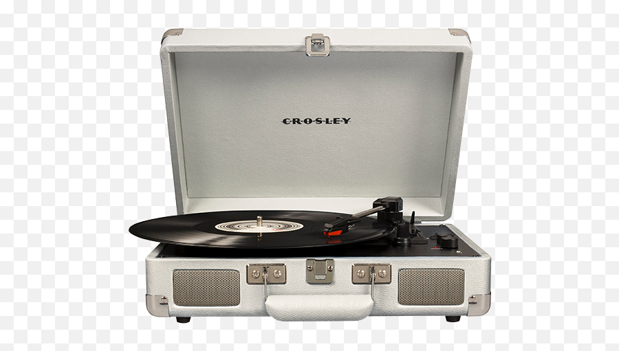 Crosley Cruiser Deluxe Turntable White - Crosley Record Player White Png,Turntables Png