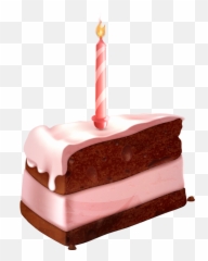 Birthday Cake Slice Png Clipart