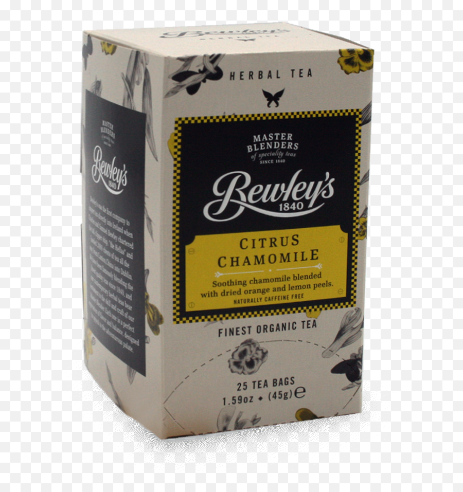 Bewleyu0027s Citrus Chamomile Organic Hot Tea - Bewleys Citrus Chamomile Png,Chamomile Png