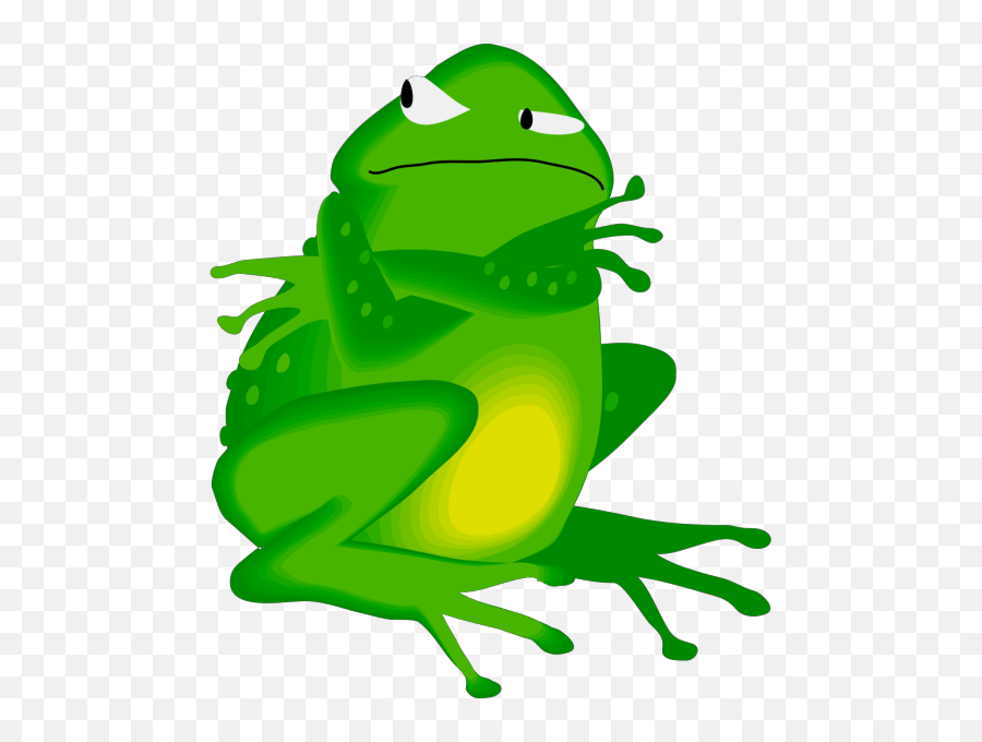 Grumpy Frog Png Svg Clip Art For Web - Download Clip Art Grumpy Frog Clipart,Frog Clipart Png