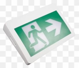 Es2 - Series Selfpowered Led Running Man Exit Sign Sign Png,Running Man Logo