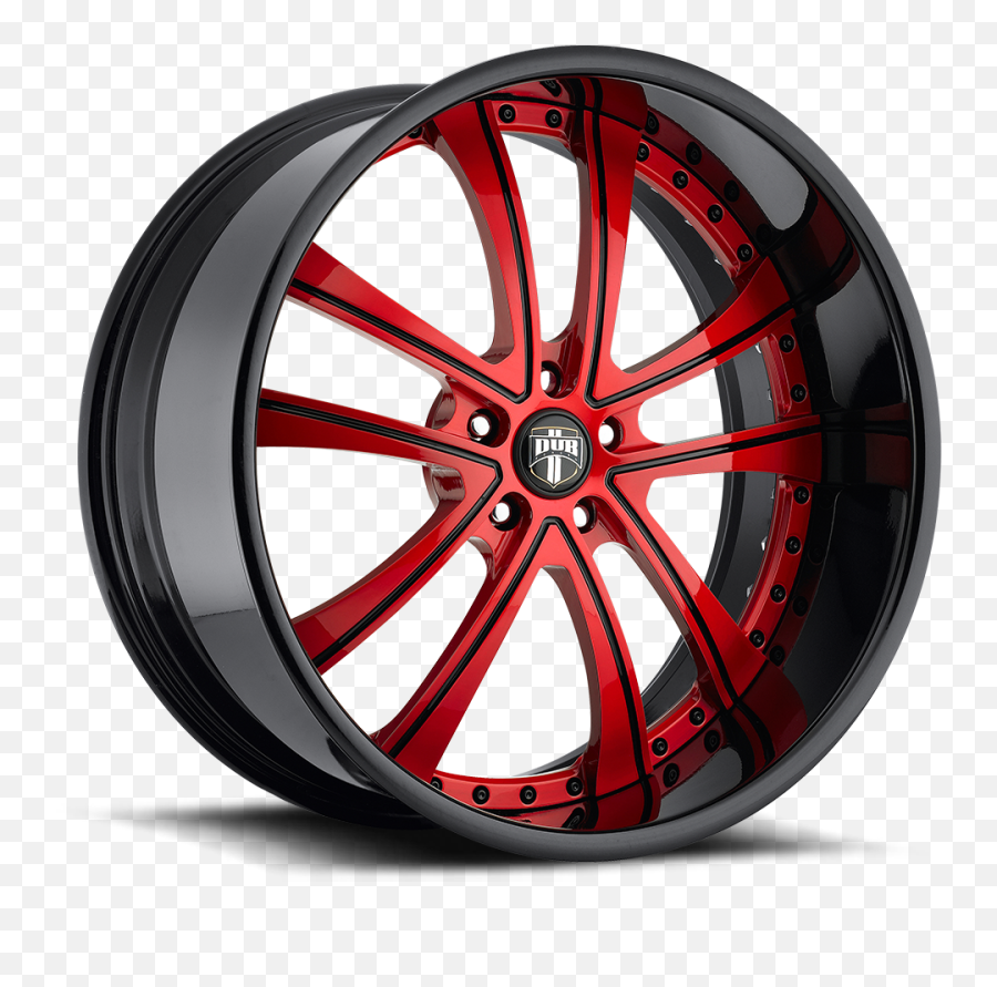 Dub Forged Technic - Red Str 616 Wheels Png,Rims Png