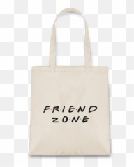 Sac En Toile Coton Friendzone - Friends Png,Friendzone Logo