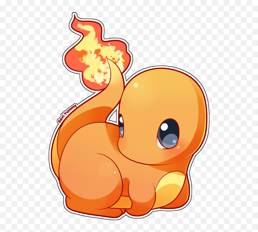 Charmander Kawaii Png Image - Charmander Cute Pokemon Drawings,Charmander Transparent