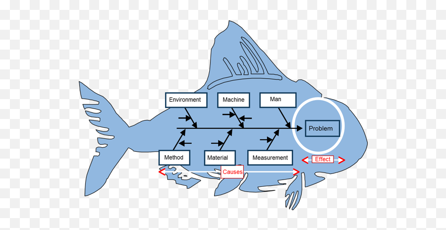 A Fishbone Diagram - Man Machine Material Method Environment Man Machine Method Material Measurement Environment Png,Environment Png