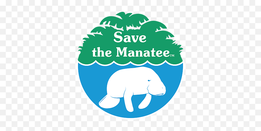Save The Manatee - Save The Manatee Logo Png,Manatee Png