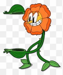 Daisy Pot Cuphead - Floral Fury Cagney Carnation Png,Cuphead Png