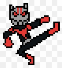 Pixilart - Ant Man Kick by PixelLord12 Art png