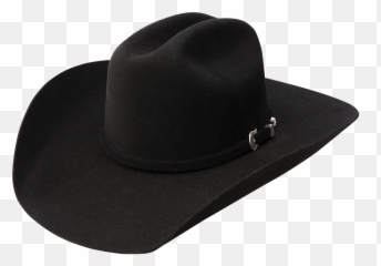Resistol 3x Wool Tucker Cowboy Hat - Black png