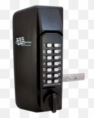 Download Hd Borg Locks Bl3130 Knob Operated Marine Grade - Borg Locks Bl3430 Lever Operated Marine Grade Metal Gate Double Digital Lock Png,Knob Png