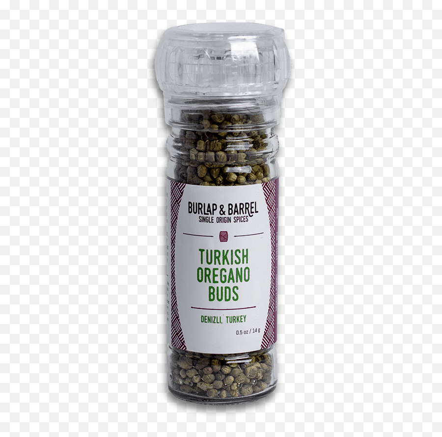 Burlap U0026 Barrel Turkish Oregano Buds - Bottle Png,Oregano Png