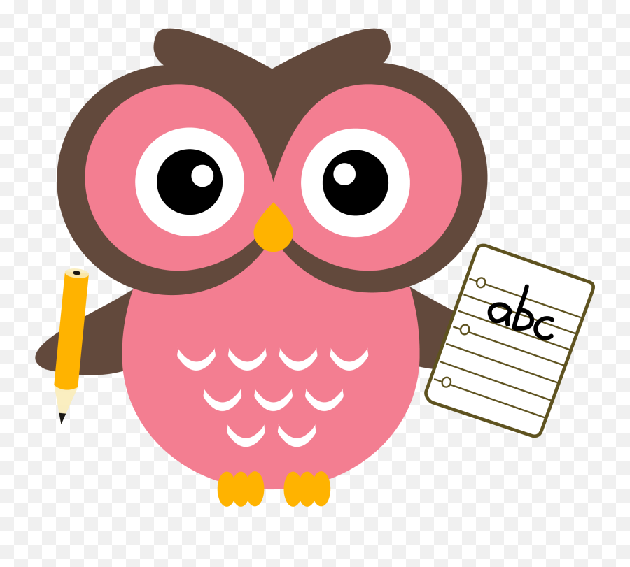 Literacy Clipart Homework - School Owl Clip Art Png,Homework Png