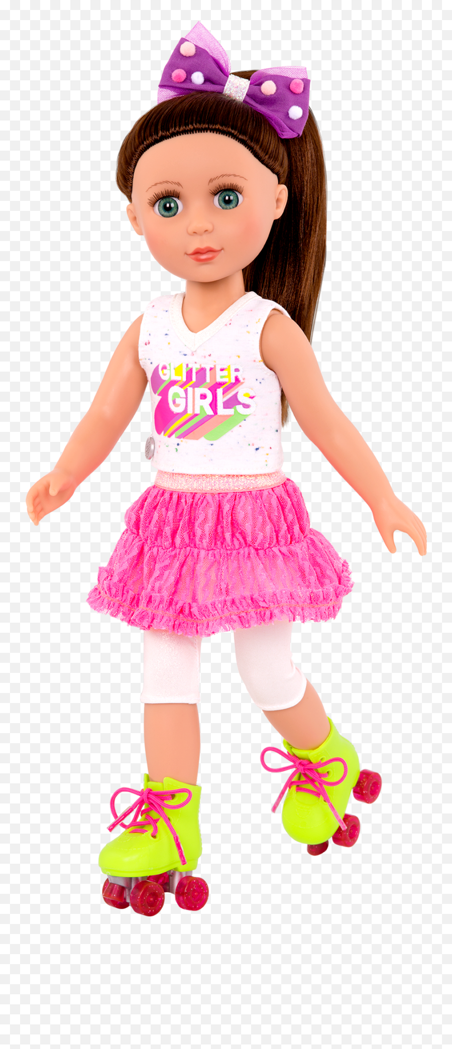 Roller Skating Fun - Glitter Girls Doll Png,Roller Skates Png