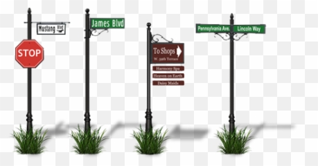 Street Signs Transparent Png Clipart - Road Street Sign Png,Traffic Sign Png